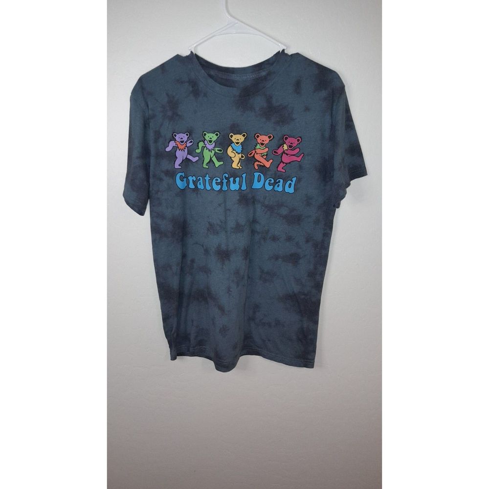 GRATEFUL DEAD-DANCING BEARS-TIE DYE T-SHIRT SMALL OVERSIZED